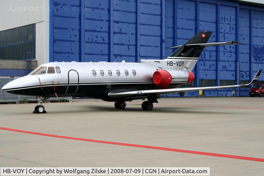HB-VOY, 2008 Hawker Beechcraft Hawker 850XP C/N 258895, visitor