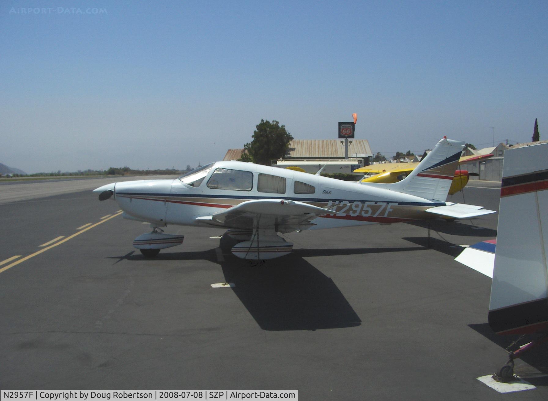 N2957F, 1979 Piper PA-28-236 Dakota C/N 28-7911273, 1979 Piper PA-28-236 DAKOTA, Lycoming O-540-J3A5D 235 Hp