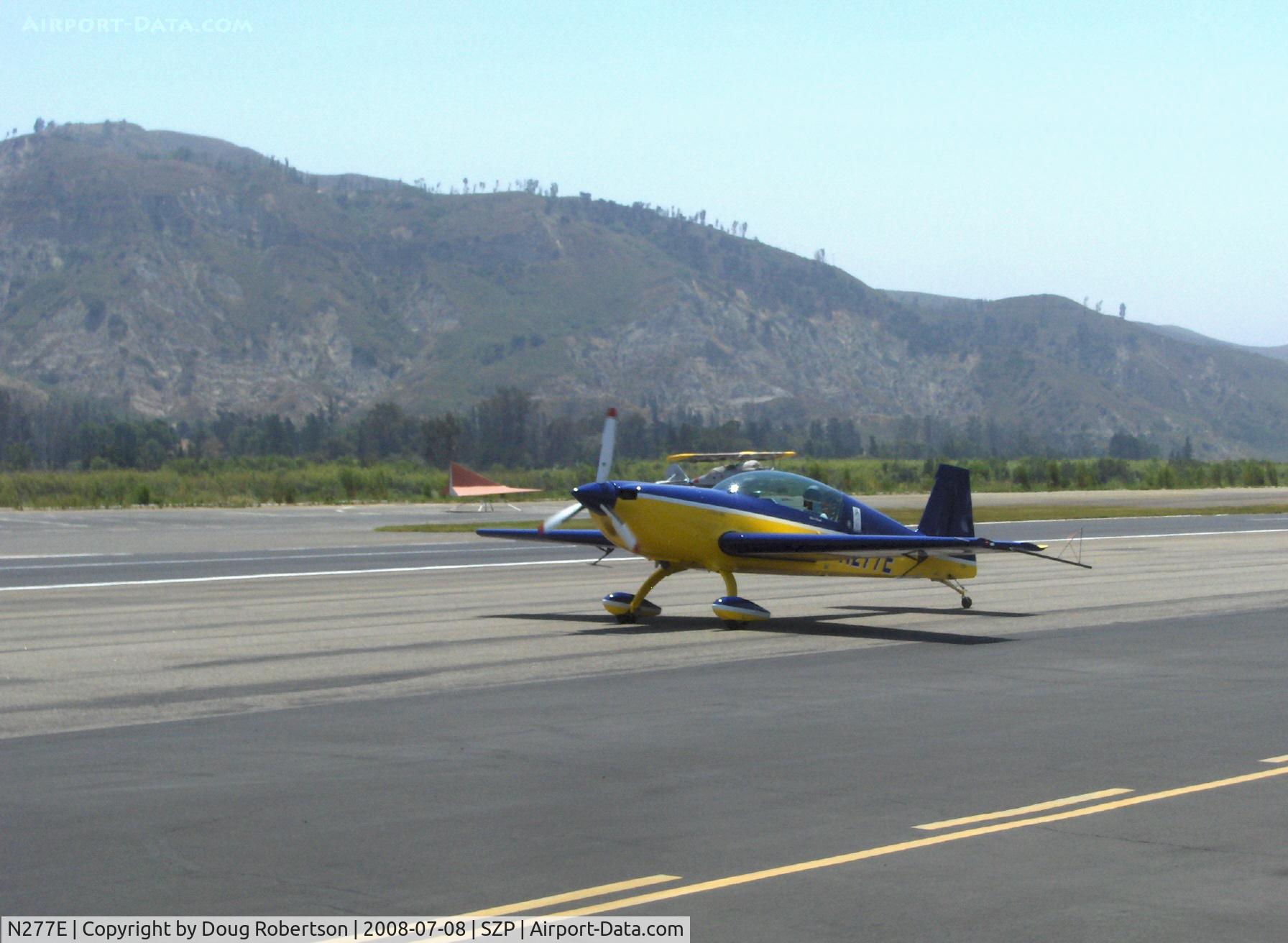 N277E, 2008 Extra EA-300/L C/N 1277, 2008 Walter EXTRA EA 300L, Lycoming AEIO-540-L1B5 300 Hp, taxi