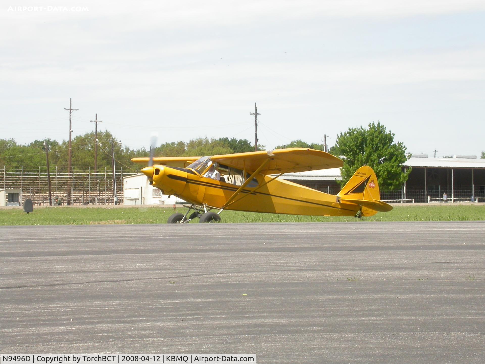 N9496D, 1958 Piper PA-18A 150 Super Cub C/N 18-6748, Big Tyre Cub