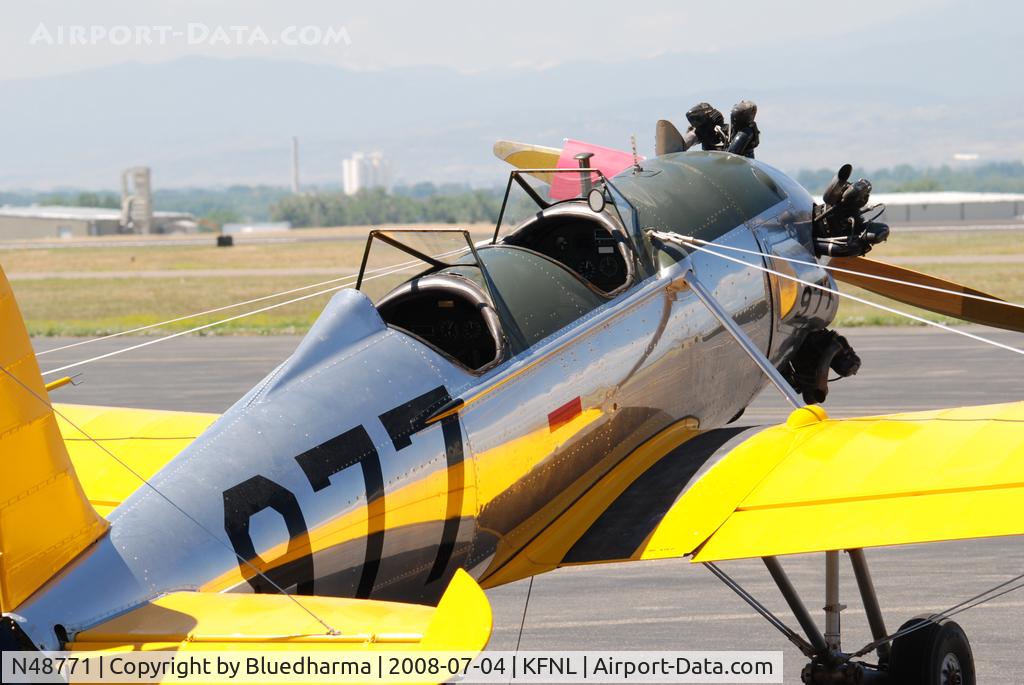 N48771, 1942 Ryan Aeronautical ST3KR C/N 1923, Parked