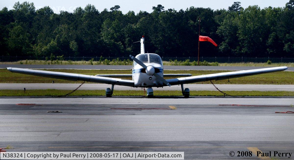 N38324, 1977 Piper PA-28-181 C/N 28-7790535, A back-row Archer II looking somewhat stately