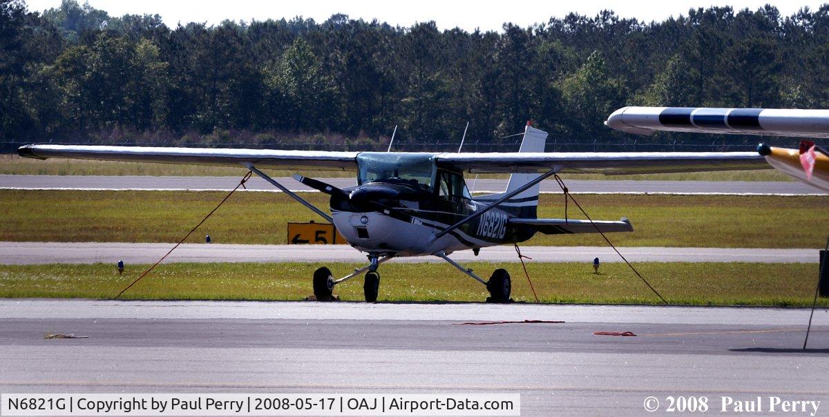 N6821G, 1970 Cessna 150L C/N 15072321, Backlit and beautiful