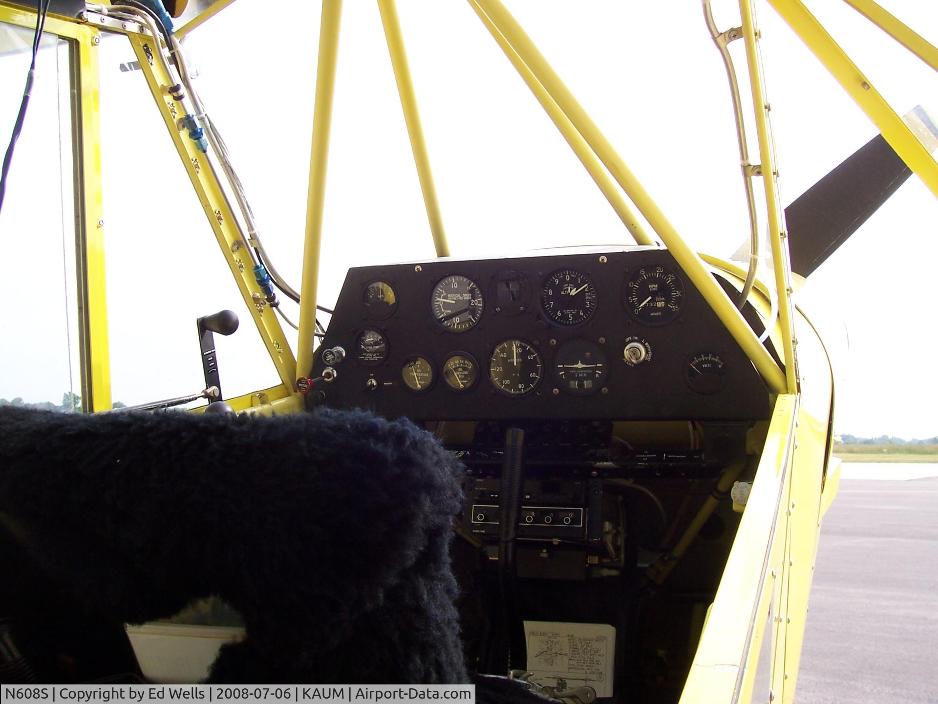 N608S, Wag-Aero Super Sport Trainer C/N 1030, Flight Breakfast at AUM