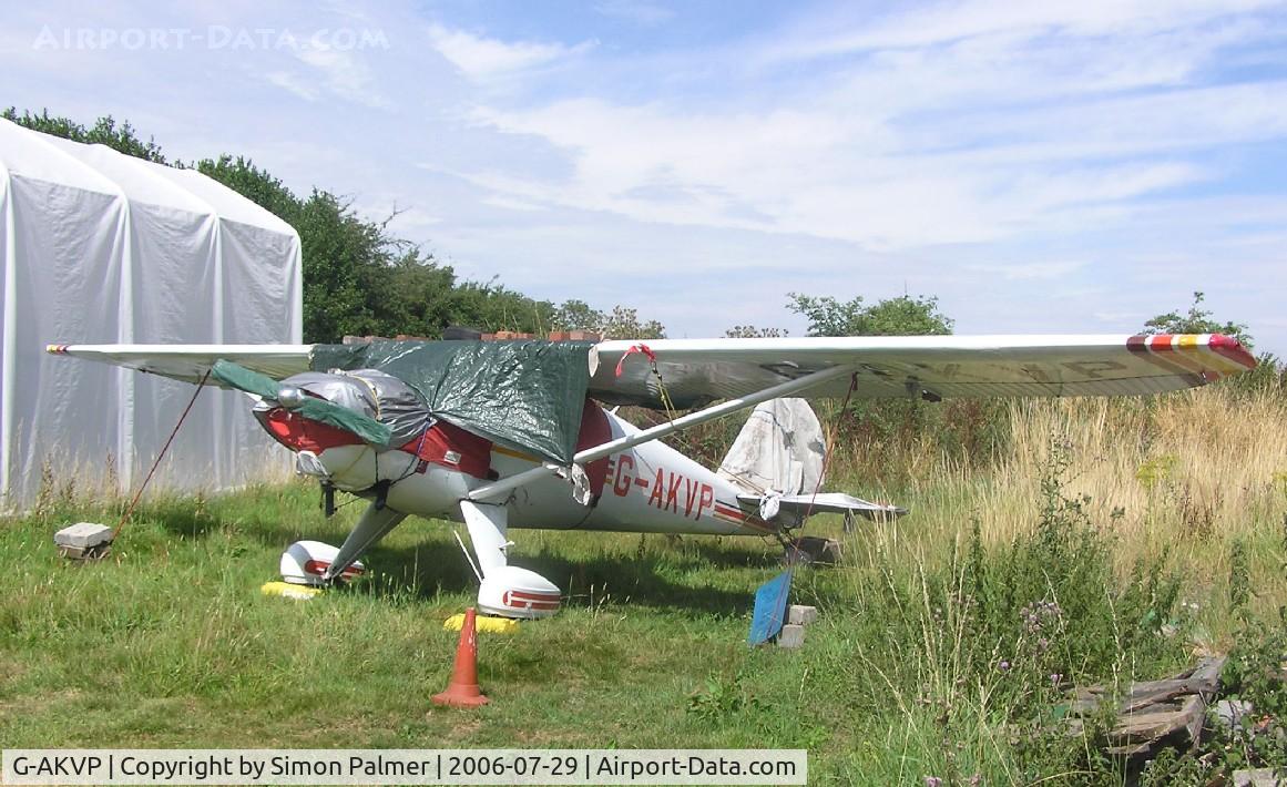 G-AKVP, 1948 Luscombe 8A C/N 5549, Silvaire based at Baxterley Farm