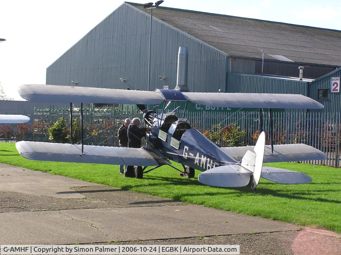 G-AMHF, 1940 De Havilland DH-82A Tiger Moth II C/N 83026, Tiger at Sywell