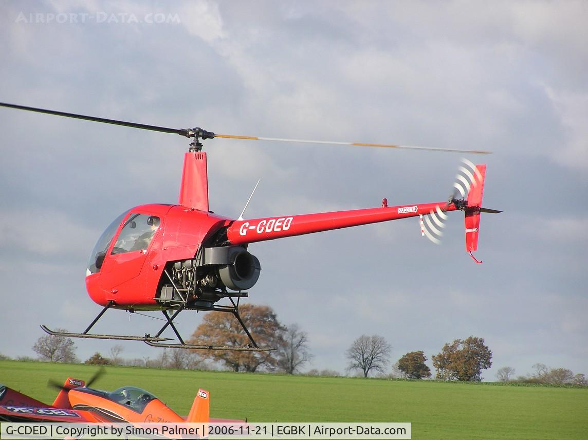 G-CDED, 2004 Robinson R22 Beta C/N 3747, R-22 at Sywell