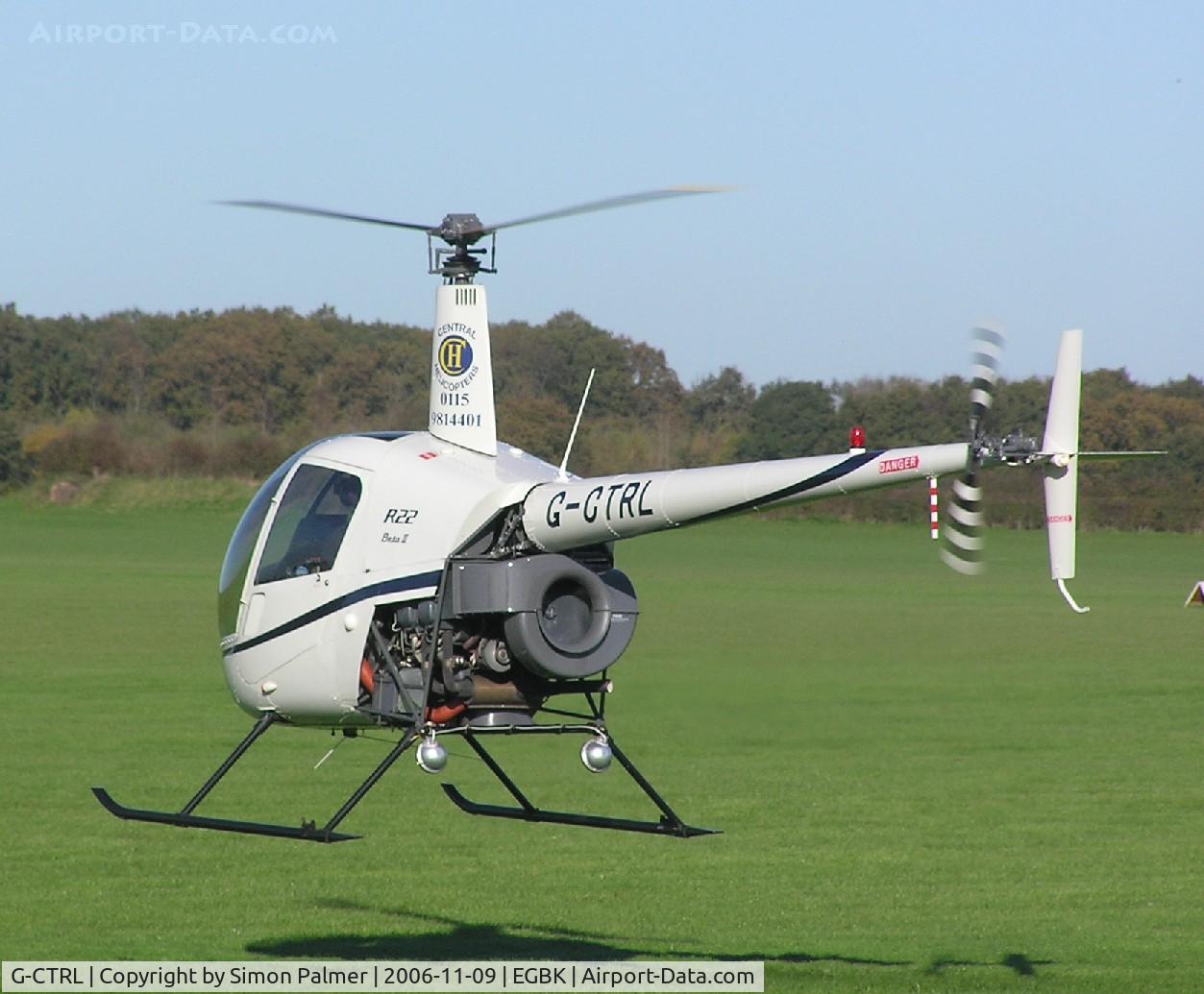 G-CTRL, 2004 Robinson R22 Beta C/N 3601, R-22 at Sywell
