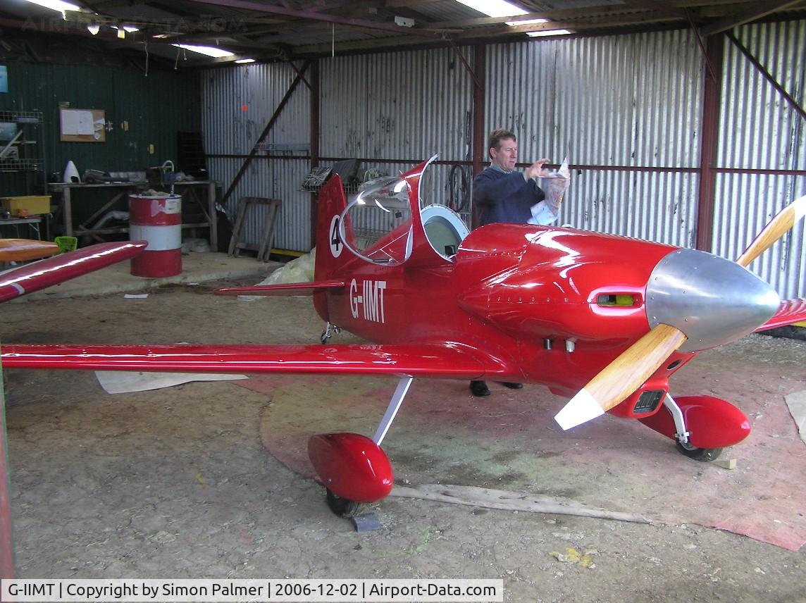 G-IIMT, 2005 Mustang Aeronautics Midget Mustang MM-1 C/N PFA 168-1327, Midget Mustang at Hinton-in-the-Hedges
