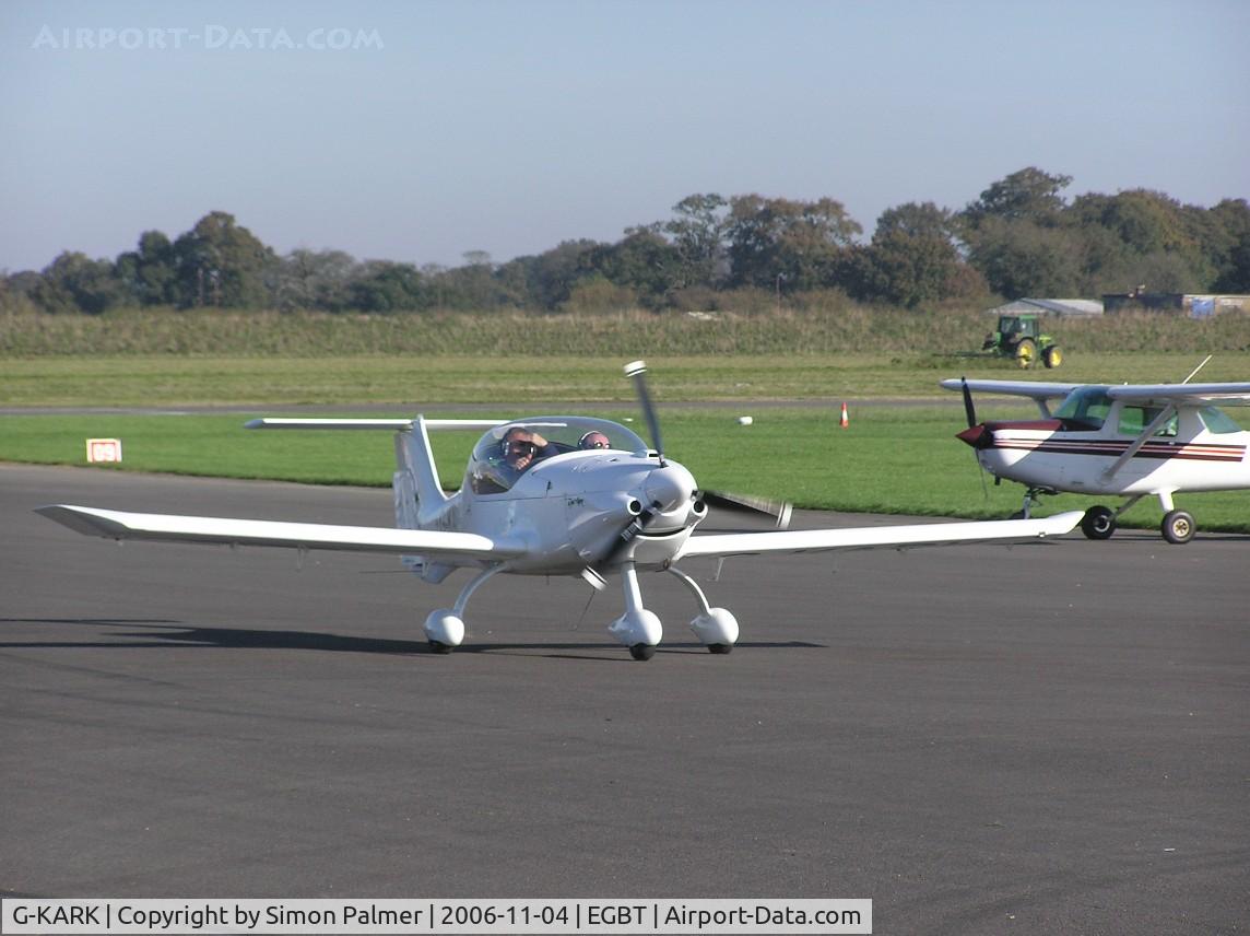 G-KARK, 2006 Dyn'Aero MCR-01 Club C/N PFA 301A-14010, MCR01 arriving at Turweston