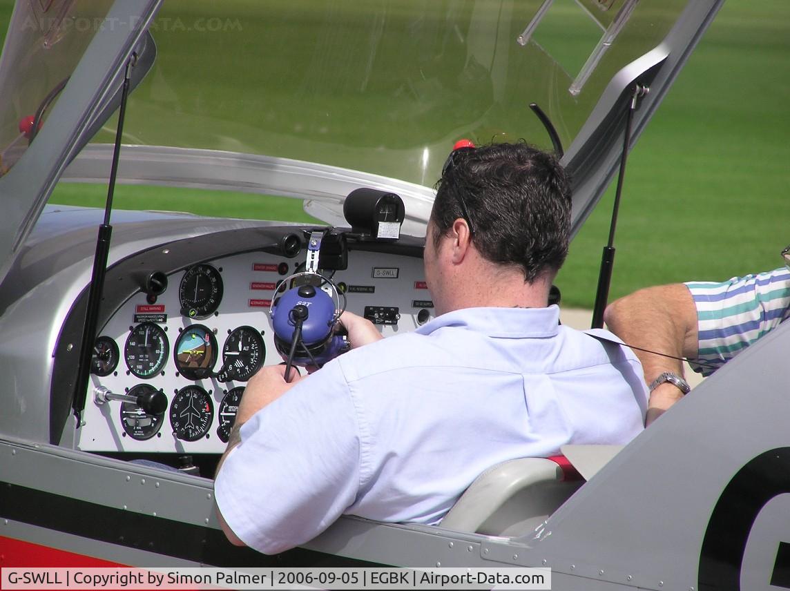 G-SWLL, 2005 Aero AT-3 R100 C/N AT3-012, AT-3 cockpit