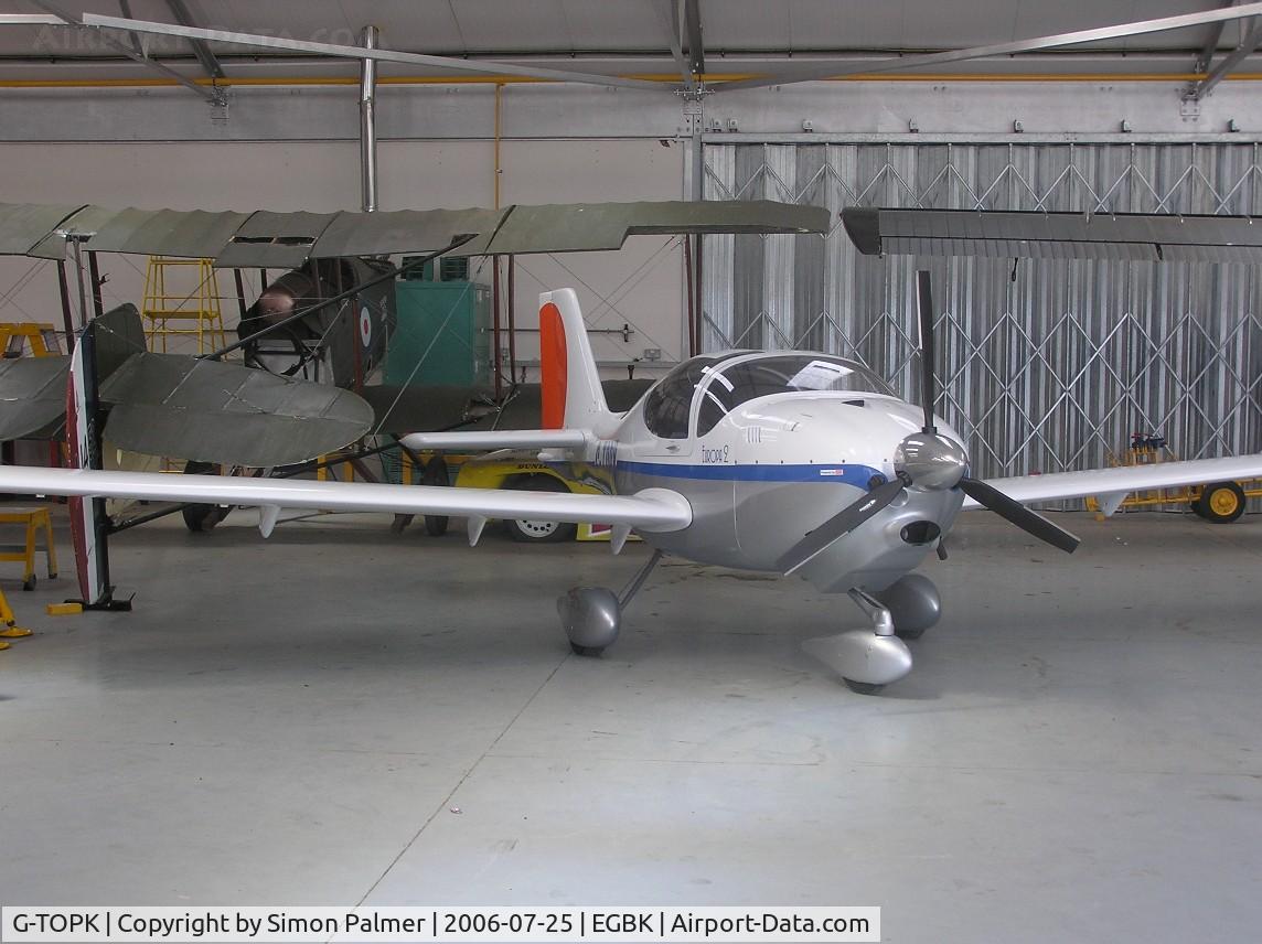 G-TOPK, 2004 Europa XS Tri-Gear C/N PFA 247-14193, Europa attention at Sywell
