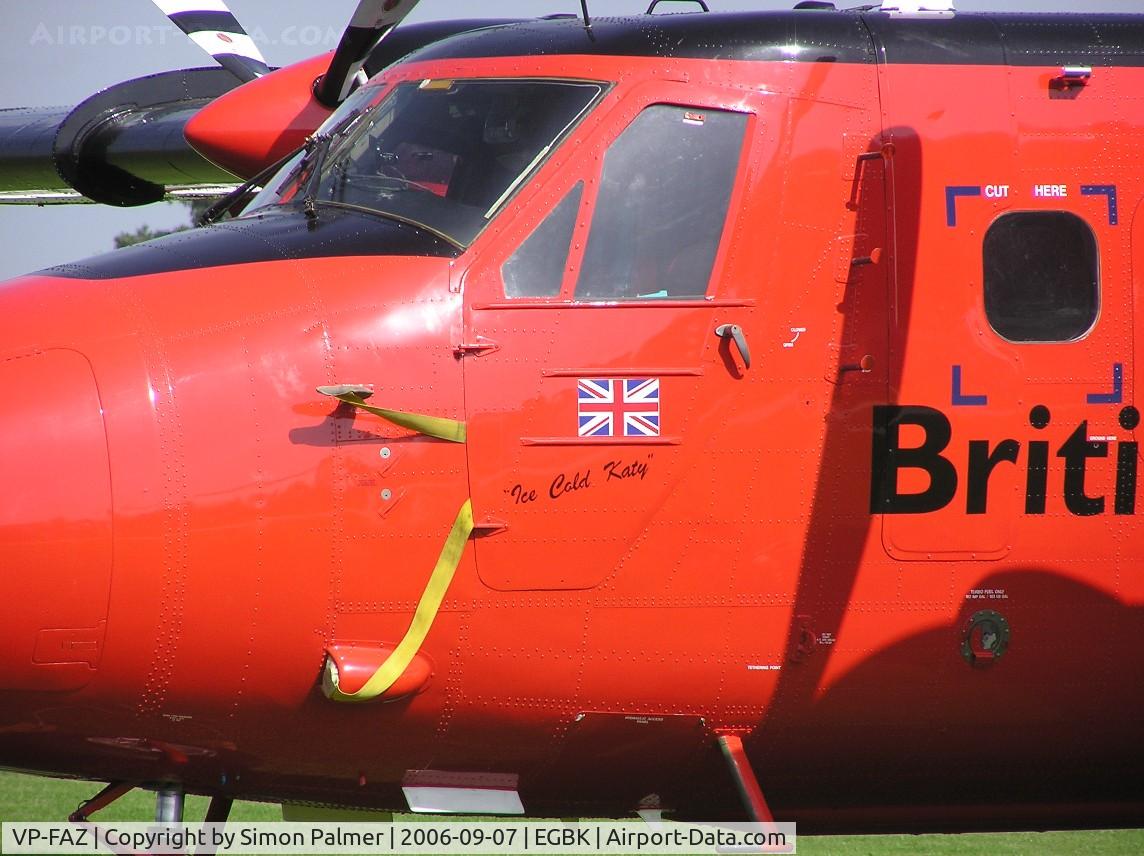 VP-FAZ, 1981 De Havilland Canada DHC-6-300 Twin Otter C/N 748, DHC-6 Twin Otter detail