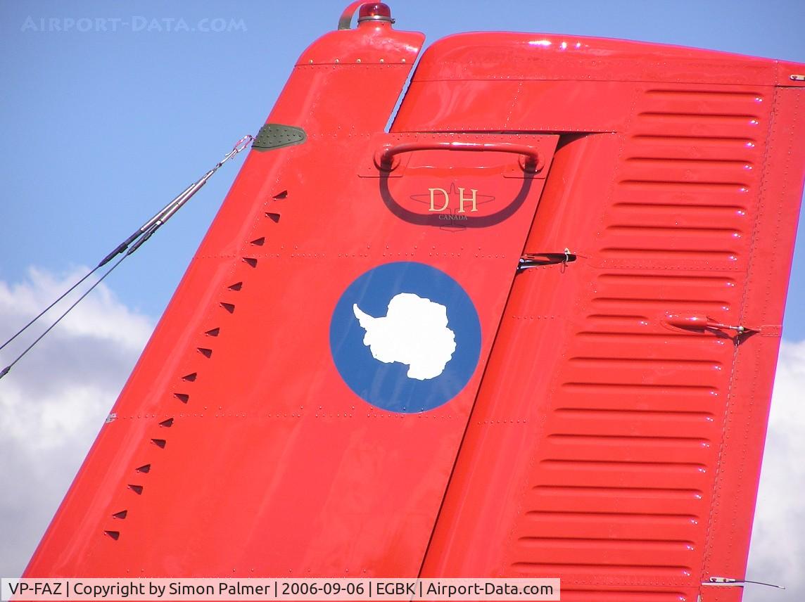 VP-FAZ, 1981 De Havilland Canada DHC-6-300 Twin Otter C/N 748, DHC-6 Twin Otter detail