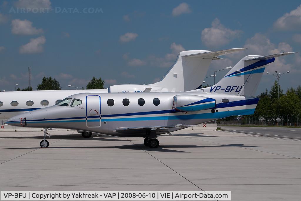 VP-BFU, 2007 Hawker Beechcraft 390 Premier 1A C/N RB-220, Raytheon 390