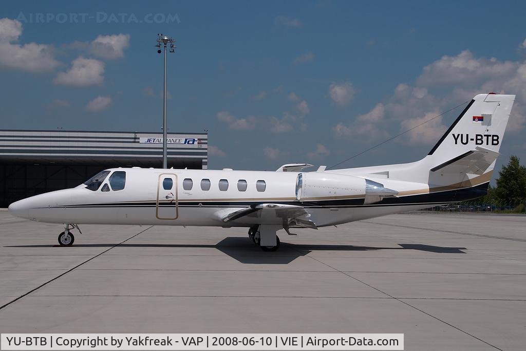 YU-BTB, 2002 Cessna 550 Citation Bravo C/N 550-1037, Cessna 550 Citation 2