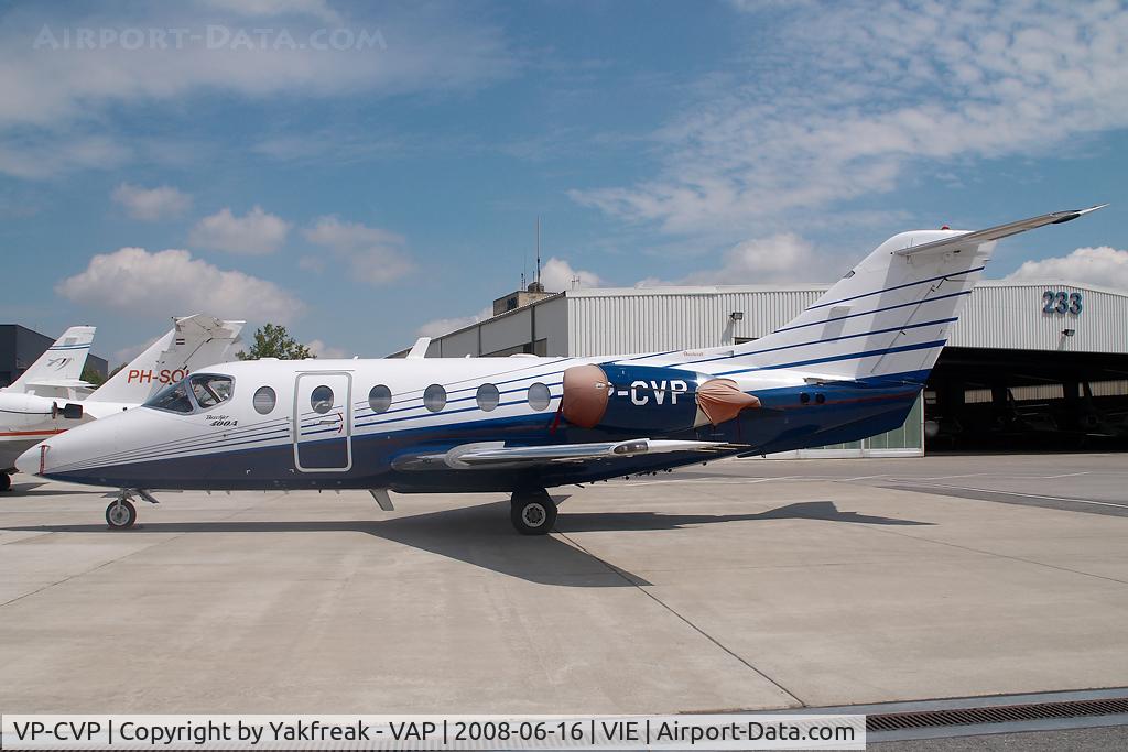 VP-CVP, 2000 Beechcraft 400A Beechjet C/N RK-300, Beech 400