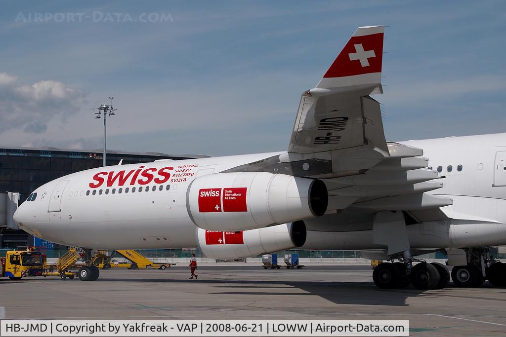 HB-JMD, 2003 Airbus A340-313 C/N 556, Swiss Airbus A340-300