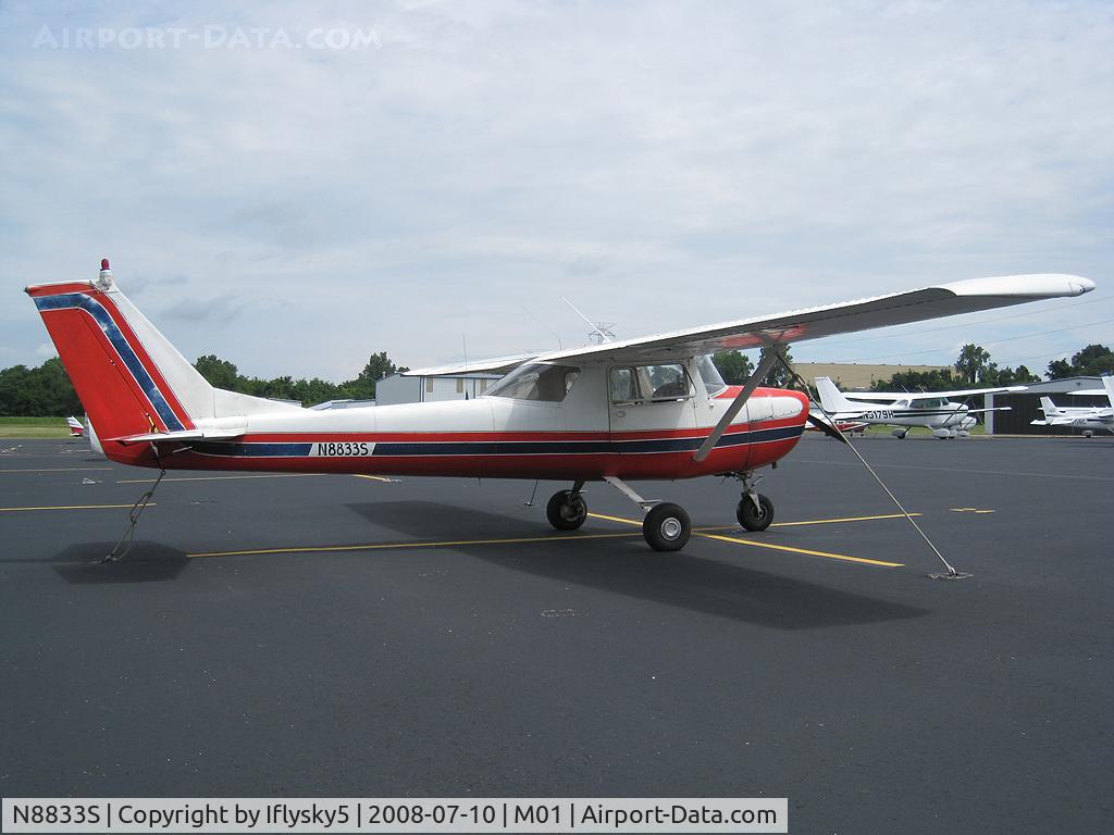 N8833S, 1965 Cessna 150F C/N 15062133, N8833S CESSNA 150F