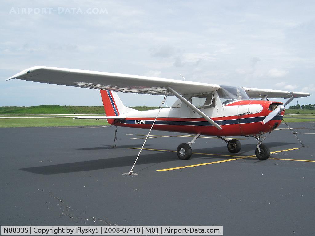 N8833S, 1965 Cessna 150F C/N 15062133, N8833S CESSNA 150F