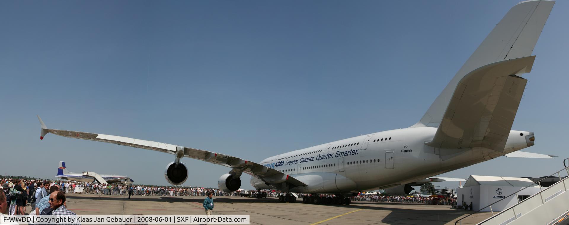 F-WWDD, 2005 Airbus A380-861 C/N 004, The A-380 on the ILA in Berlin 2008