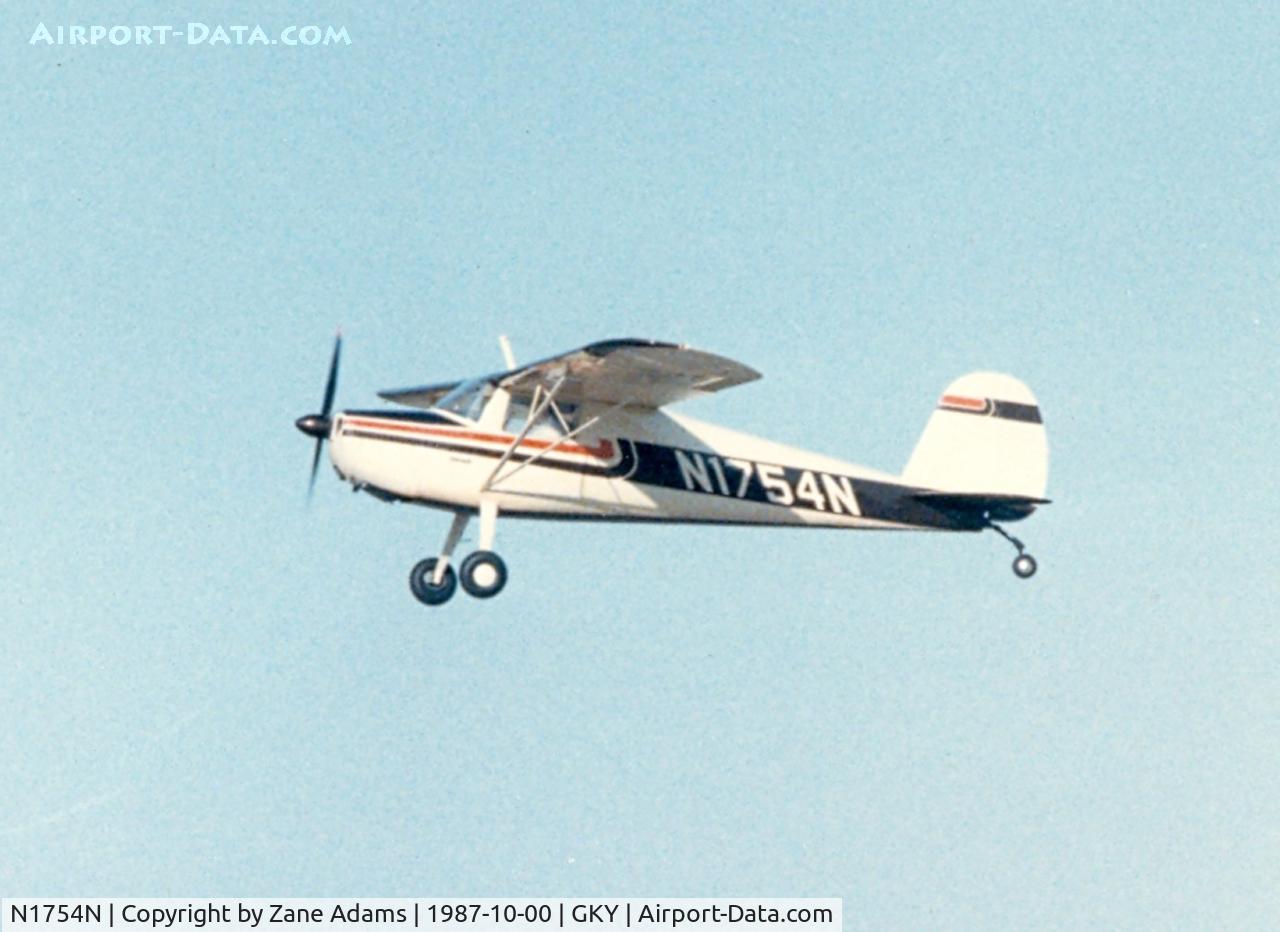 N1754N, 1946 Cessna 120 C/N 11998, At Arlington Municipal