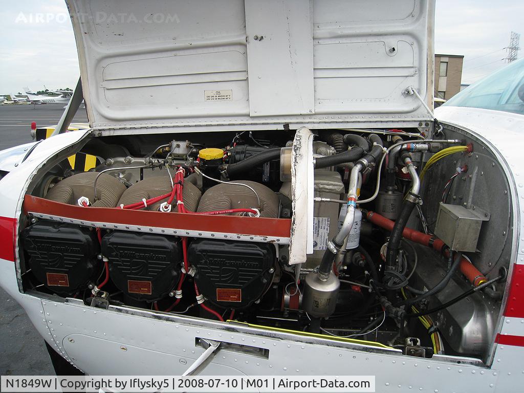 N1849W, 1973 Beech A36 Bonanza 36 C/N E-428, N1849W BEECH A36 Engine study