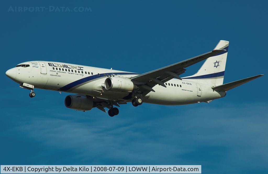4X-EKB, 1999 Boeing 737-858 C/N 29958, El-Al