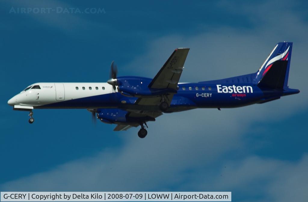 G-CERY, 1994 Saab 2000 C/N 2000-008, EASTERN AIRWAYS