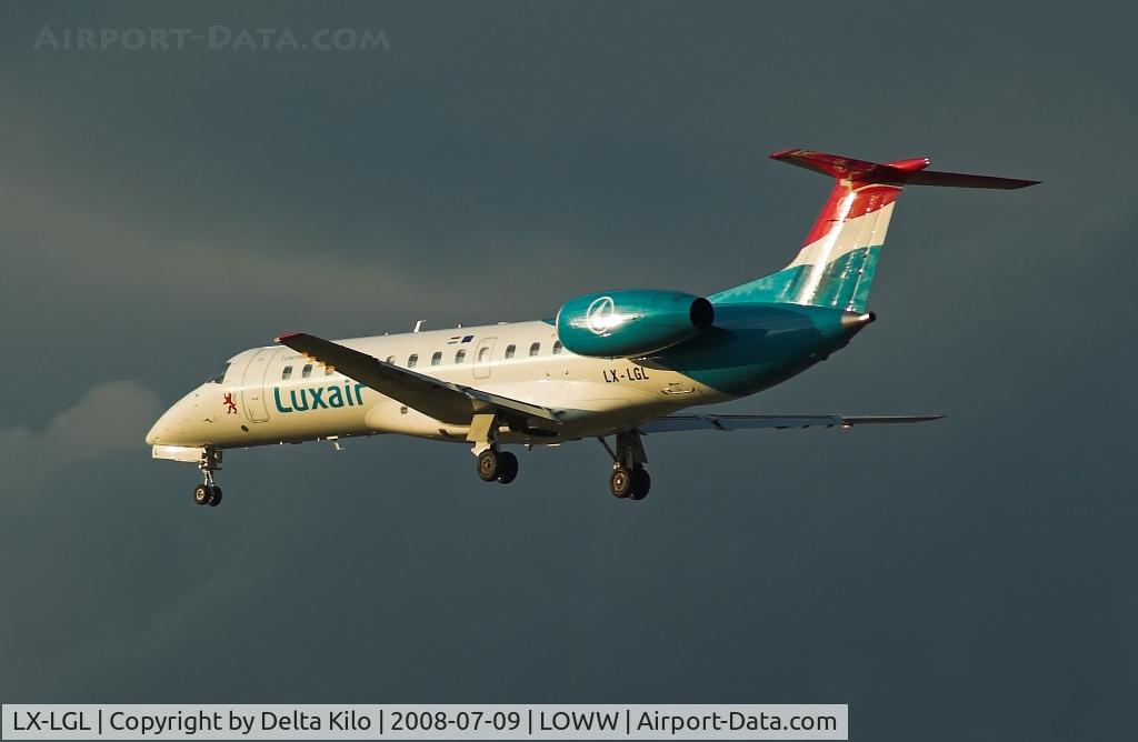 LX-LGL, 2005 Embraer ERJ-135LR (EMB-135LR) C/N 14500893, LUXAIR Embraer 135LR