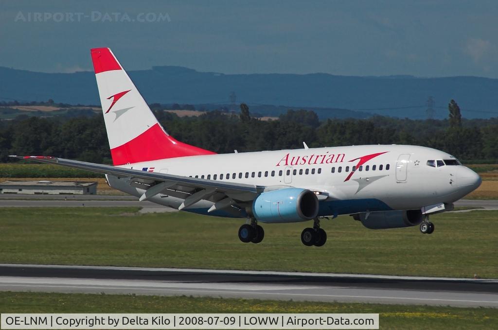 OE-LNM, 2000 Boeing 737-6Z9 C/N 30138, AUSTRIAN
