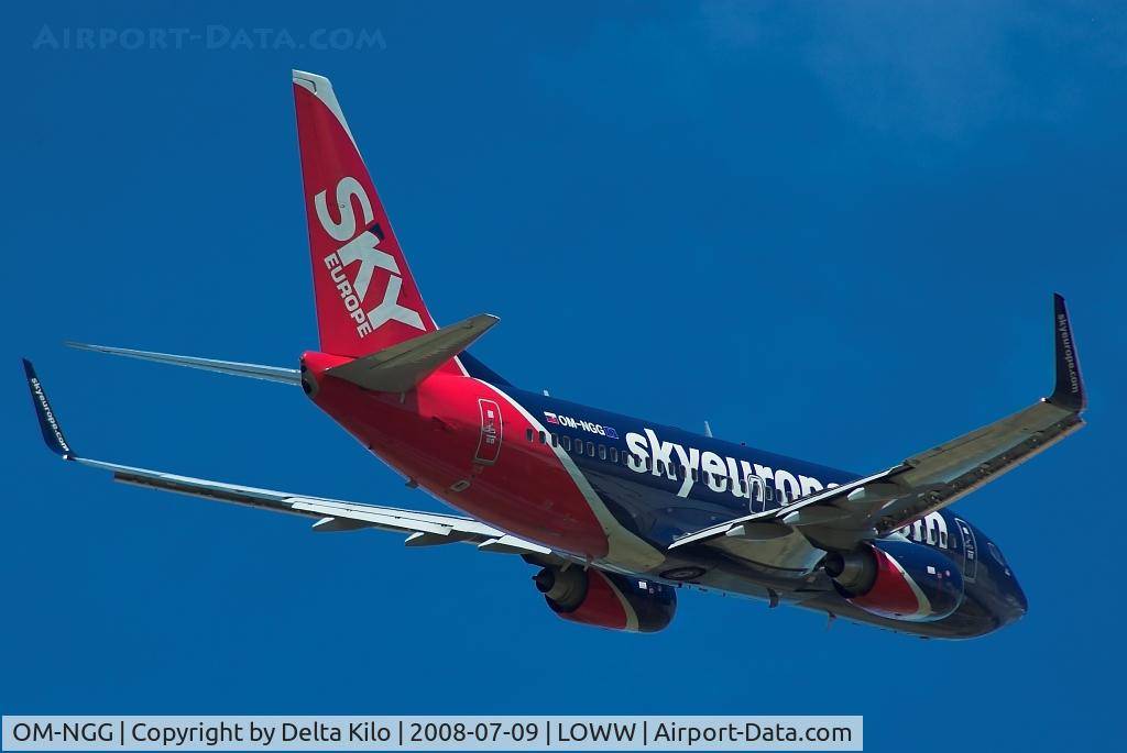 OM-NGG, 2007 Boeing 737-76N C/N 34753, SKY Europe  B737
