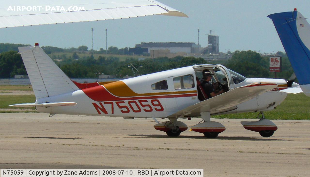 N75059, 1976 Piper PA-28-181 C/N 28-7690289, At Dallas Redbird (Executive) Airport