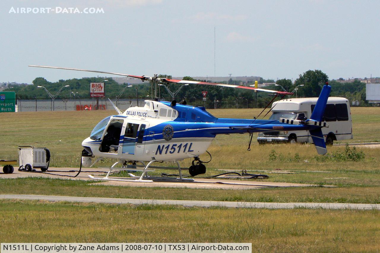 N1511L, Bell 206B JetRanger III C/N 4618, Dallas Police Helicopter at Dallas Redbird (Executive) Airport