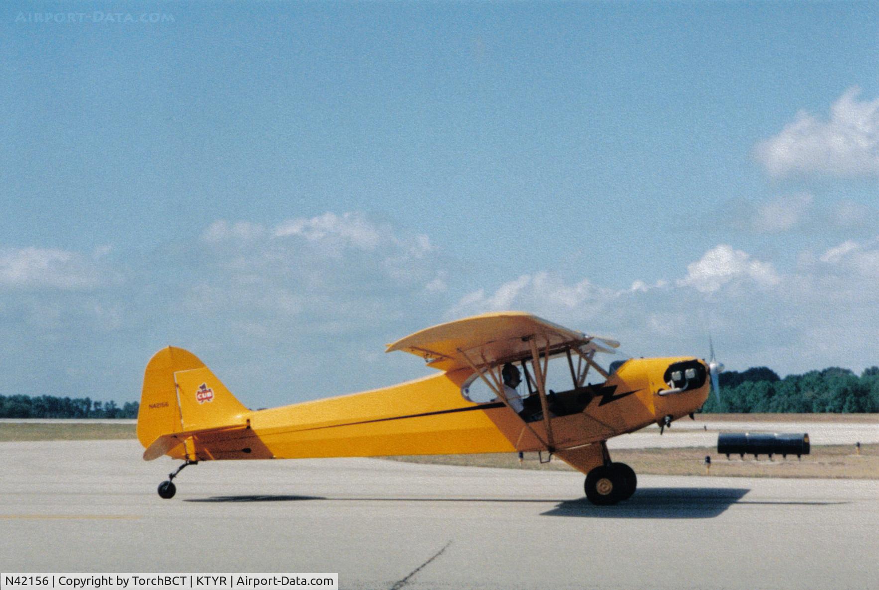 N42156, 1945 Piper J3C-65 Cub C/N 14388, Cub @ TYR