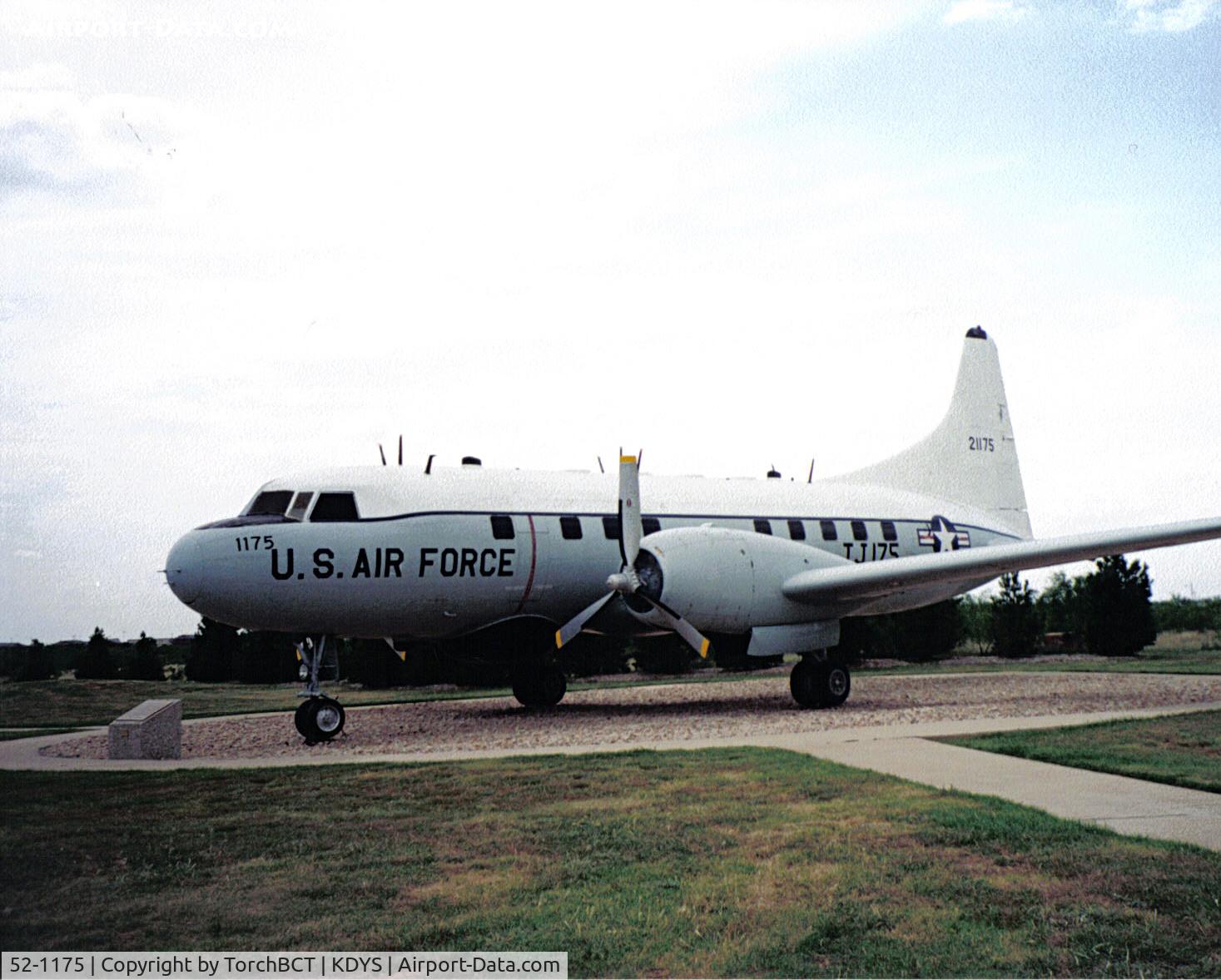 52-1175, 1952 Convair T-29C C/N 414, Flying Classroom @ Dyess Static Display