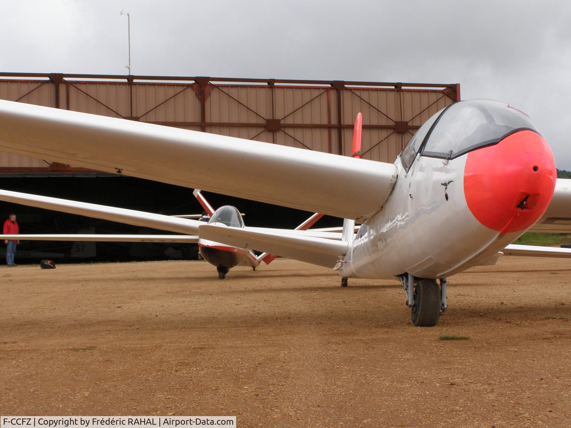 F-CCFZ, Breguet 904S Nymphale C/N 15, The F-CCFZ at the Florac airfield, Causse Méjean, France (you can see our B905 behind)