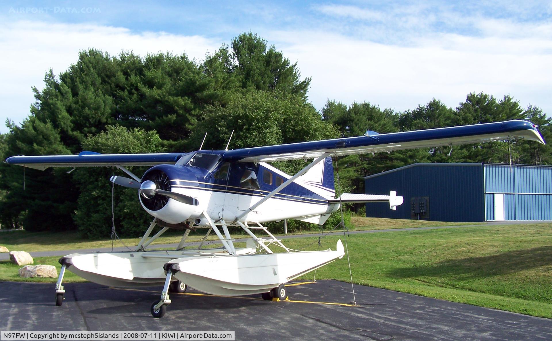 N97FW, 1965 De Havilland Canada DHC-2 Beaver Mk.I C/N 1590, 1965 Beaver on Wipline Amphib's at KIWI