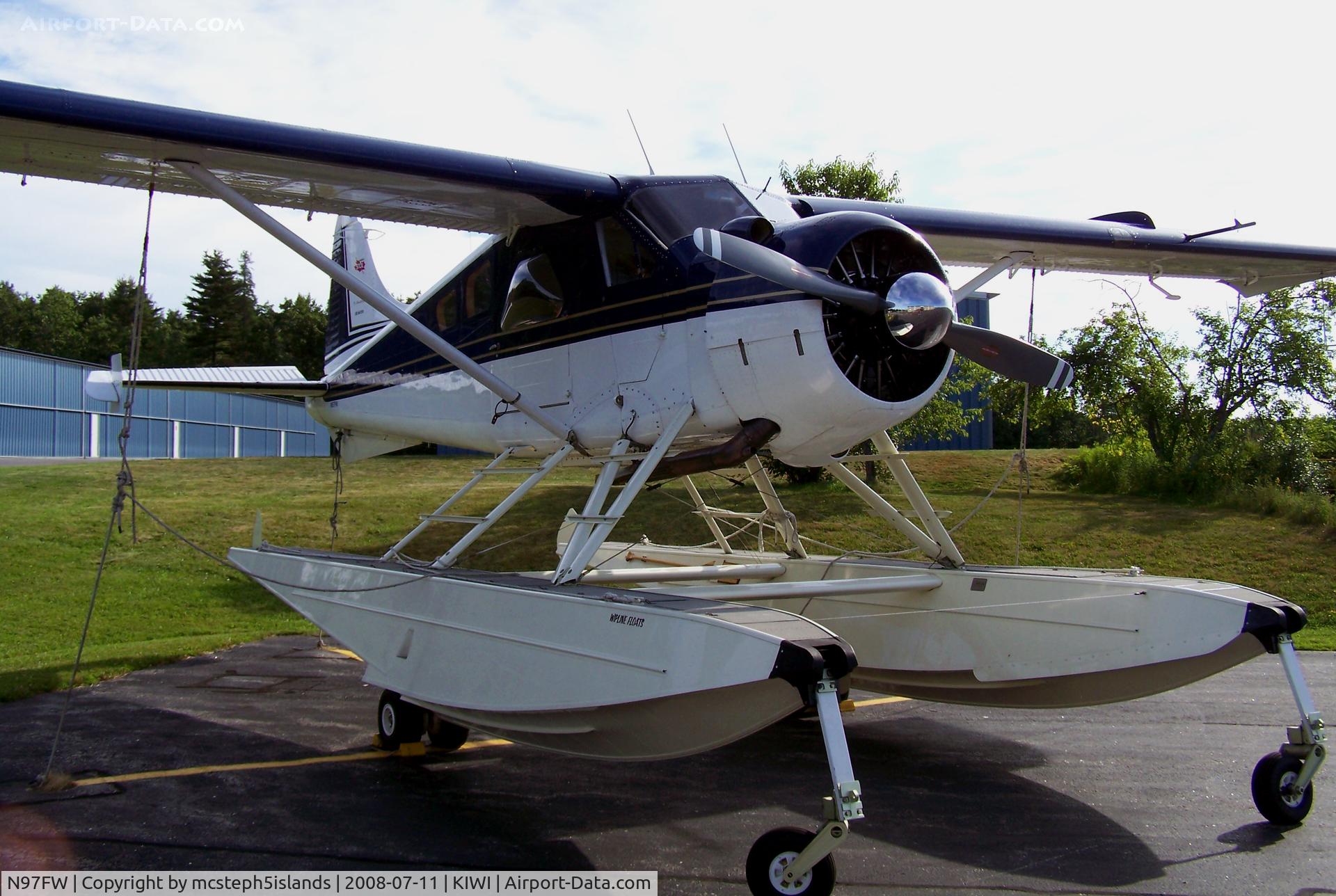 N97FW, 1965 De Havilland Canada DHC-2 Beaver Mk.I C/N 1590, 1965 Beaver at Wiscasset, ME (KIWI)