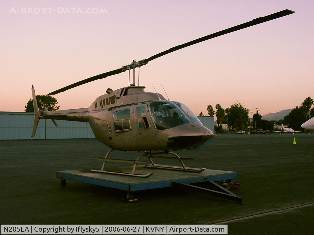 N205LA, 1977 Bell 206B JetRanger III C/N 2322, N205LA BELL 206B Aircraft destroyed on June 28 2006