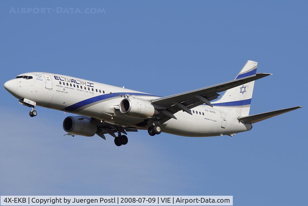 4X-EKB, 1999 Boeing 737-858 C/N 29958, Boeing 737-858