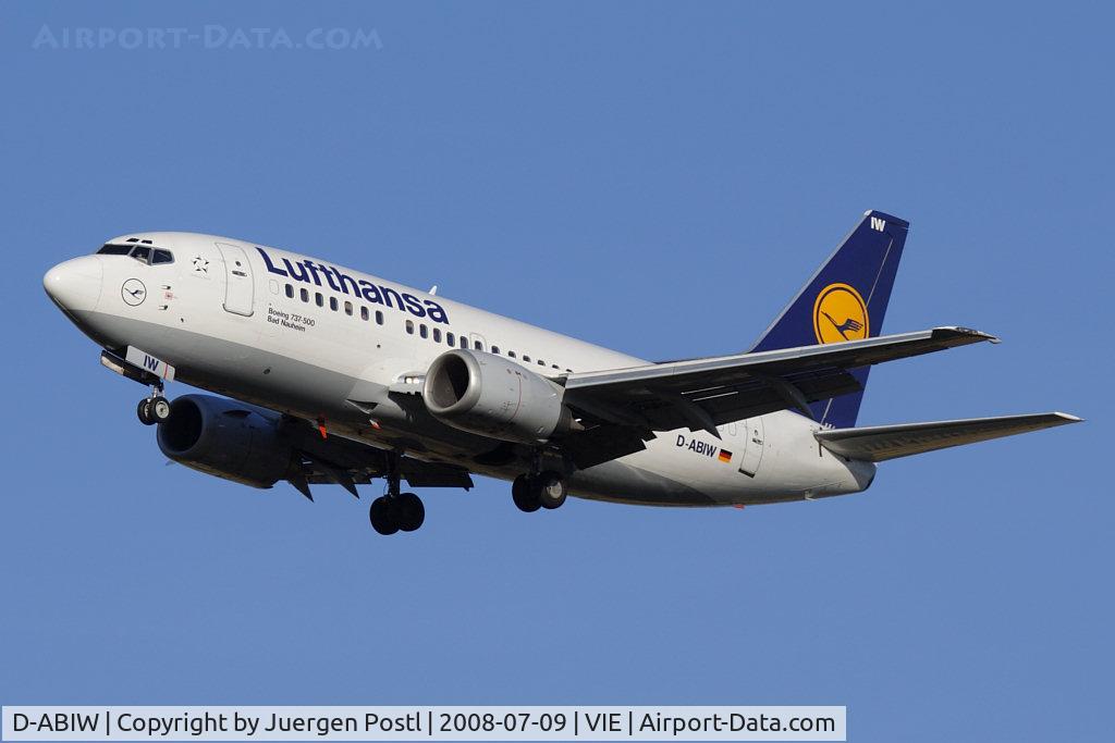 D-ABIW, 1991 Boeing 737-530 C/N 24945, Boeing 737-530