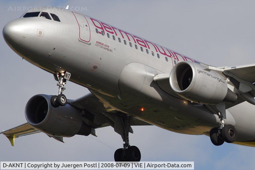 D-AKNT, 2005 Airbus A319-112 C/N 2607, Airbus Industrie A319-112