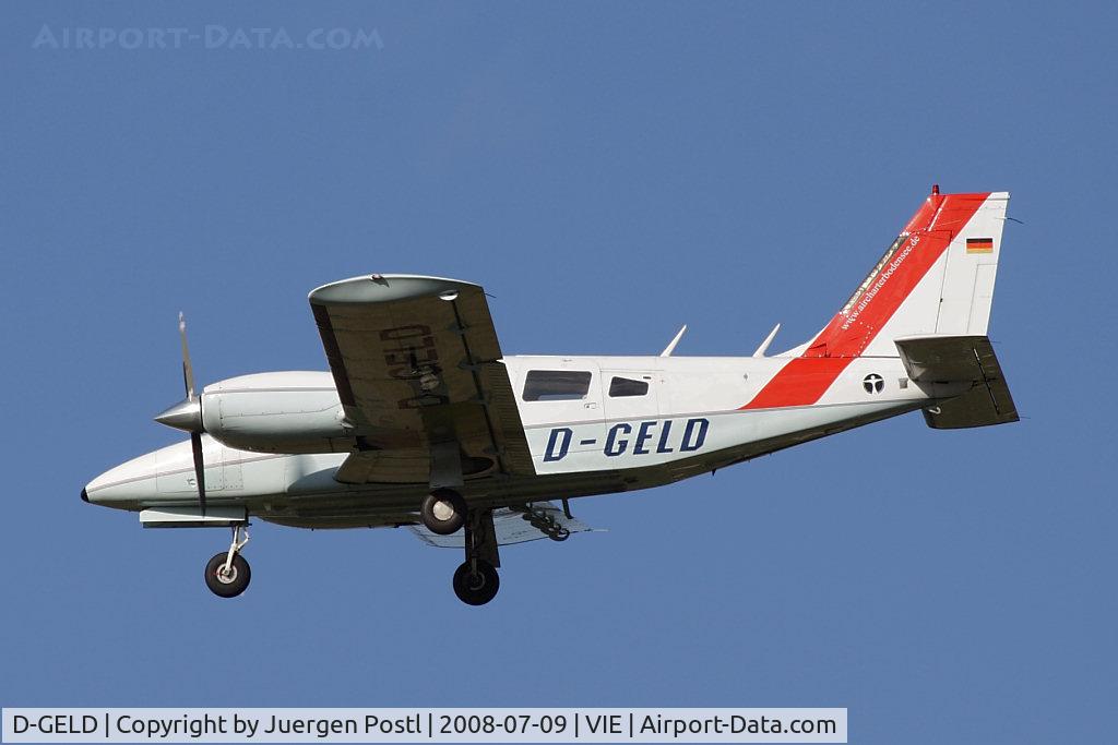 D-GELD, 1976 Piper PA-34-200T Seneca II C/N 34-7670323, Air Charter Bodensee Piper PA-34-200T Seneca II