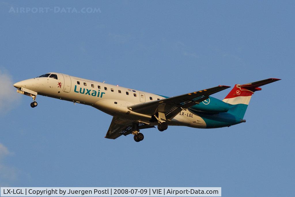 LX-LGL, 2005 Embraer ERJ-135LR (EMB-135LR) C/N 14500893, Embraer EMB-135LR (ERJ-135LR)
