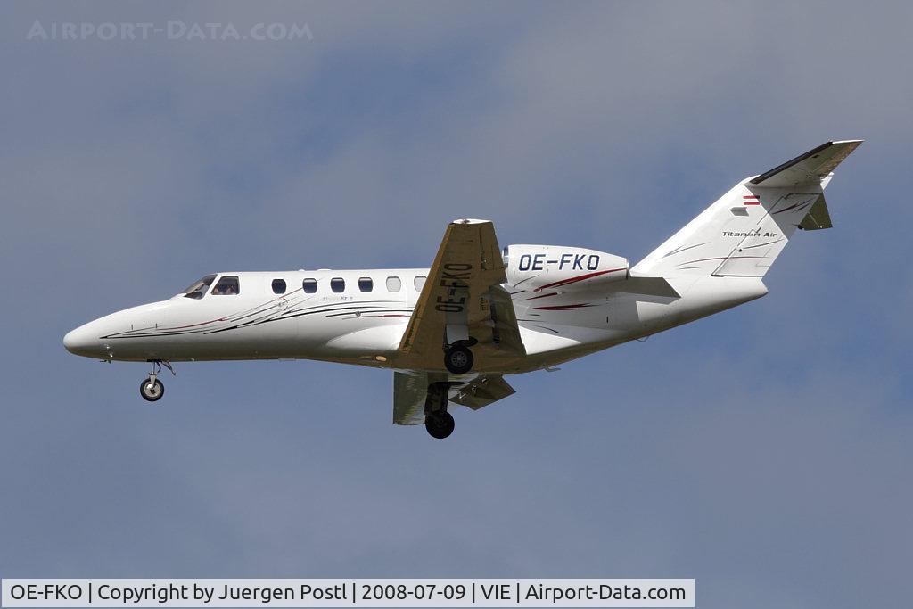 OE-FKO, 2008 Cessna 525A CitationJet CJ2+ C/N 525A-0390, Cessna 525A CitationJet 2