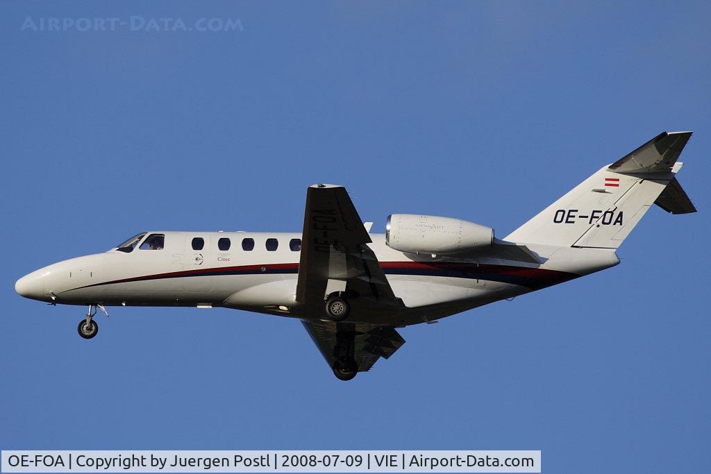 OE-FOA, 2007 Cessna 525A CitationJet CJ2+ C/N 525A-0354, Cessna 525A CitationJet 2 Plus
