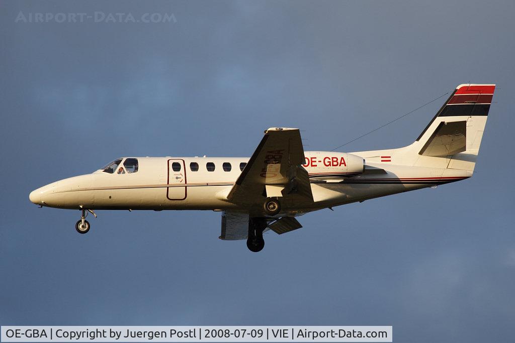 OE-GBA, 1979 Cessna 550 Citation II C/N 550-0085, Cessna Aircraft Company 550