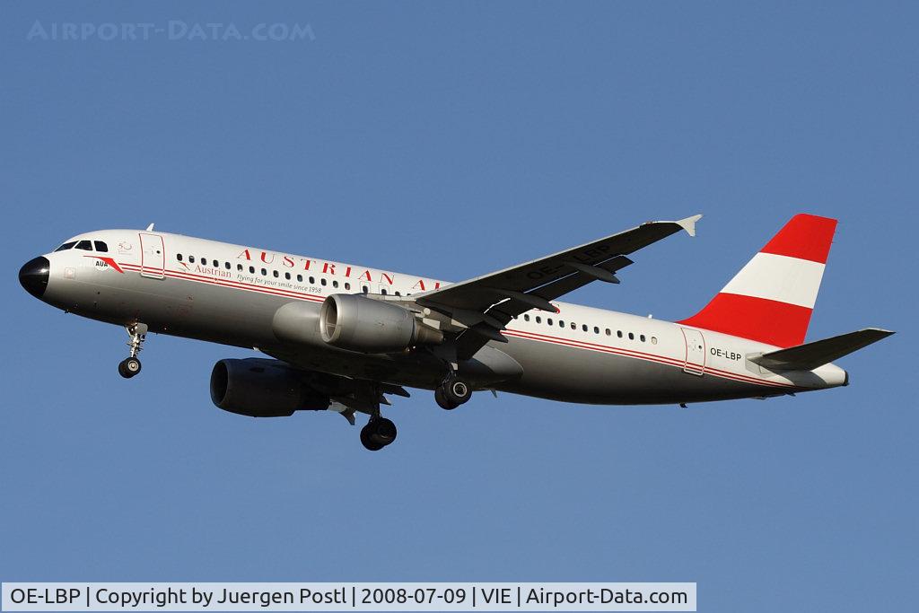 OE-LBP, 1998 Airbus A320-214 C/N 797, Airbus Industries A320-214