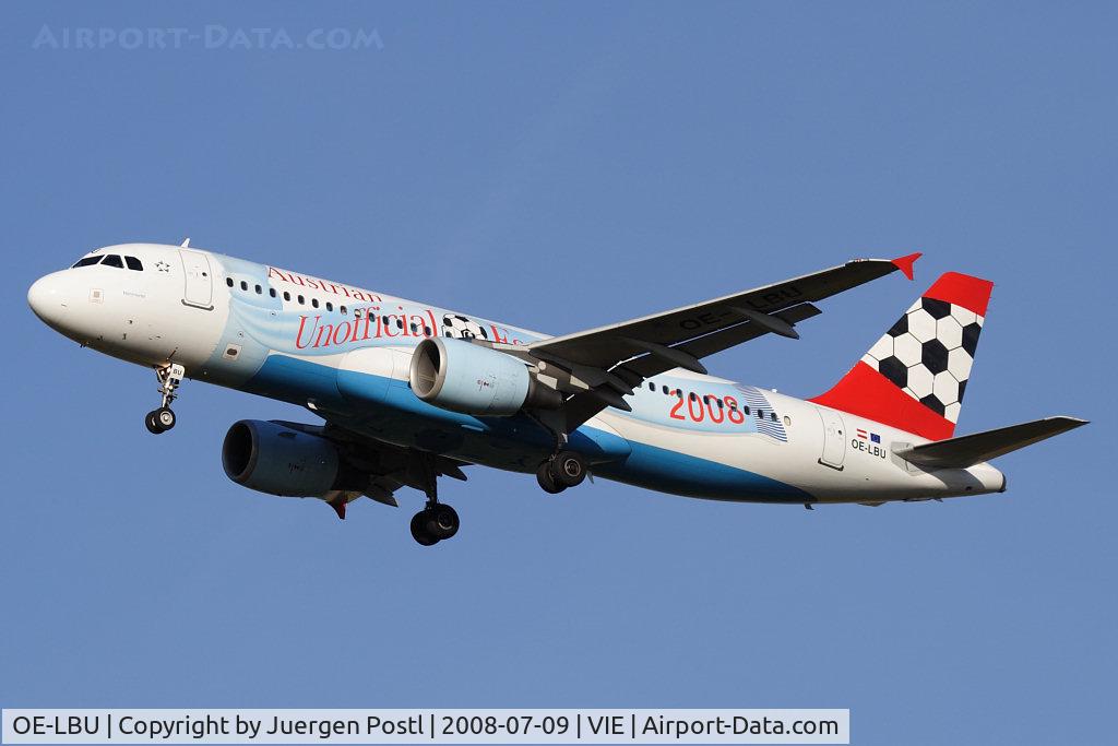 OE-LBU, 2001 Airbus A320-214 C/N 1478, Airbus Industries A320-214